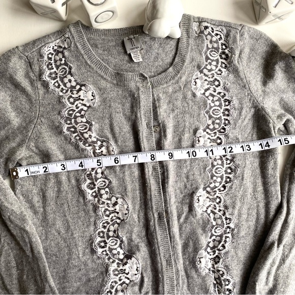 Tristan Lace Accent Sweater - Picture 3 of 5